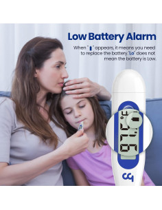 Termómetro Digital Femometer para Adultos y Niños - Azul 2