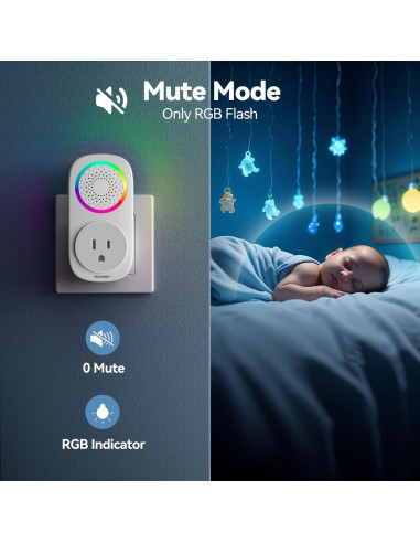 Timbre Inalámbrico Autopropulsado TECKNET - 60 Melodías, IP66