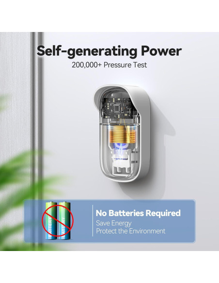 Timbre Inalámbrico Autopropulsado TECKNET - 60 Melodías, IP66