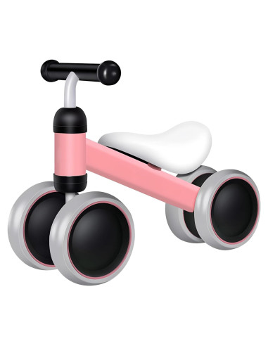 Bicicleta de Equilibrio Bounce Master Rosa para Bebés 10-24 Meses