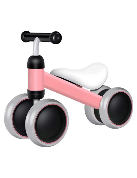 Bicicleta de Equilibrio Bounce Master Rosa para Bebés 10-24 Meses