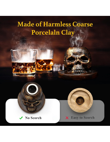 Kit de Ahumador de Cócteles iTayga con Soplete y 4 Sabores