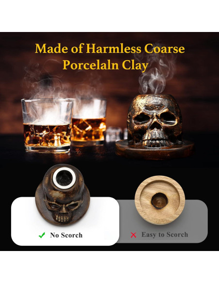 Kit de Ahumador de Cócteles iTayga con Soplete y 4 Sabores