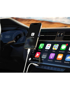 Cable CarPlay USB A a USB C 1m Goffeu para iPhone 17/16/15 2