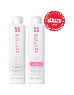 Conjunto Champú y Acondicionador Biolage Color Last 400ml x2 - Protege Cabello Tratado 2