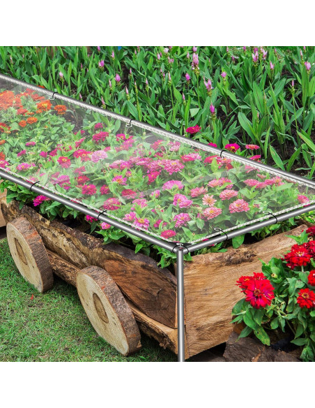 Lona Transparente Resistente al Agua JIAN YA NA 1x1.5m PVC