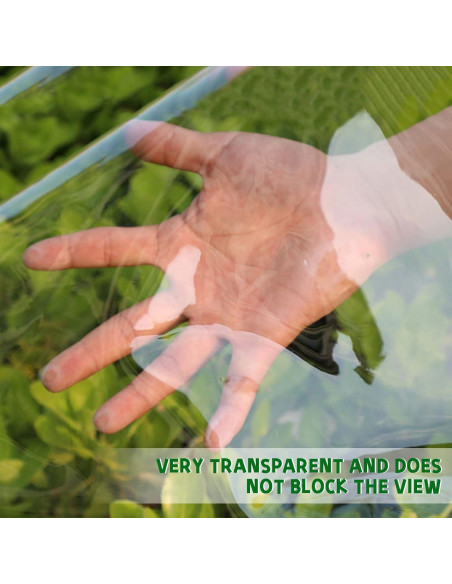 Lona Transparente Resistente al Agua JIAN YA NA 1x1.5m PVC