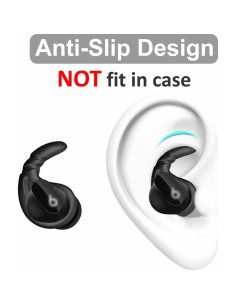 Ganchos Antideslizantes para Orejas IiEXCEL para Beats Studio Buds - 4 Pares 2