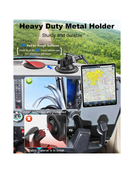 Soporte de Tableta para Pilotos Kolasels ProAviator 4-13"