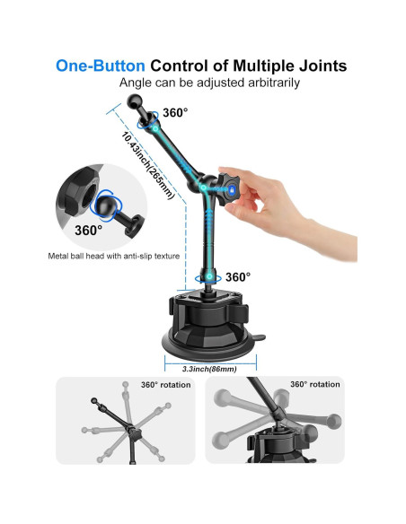 Soporte de Tableta para Pilotos Kolasels ProAviator 4-13"