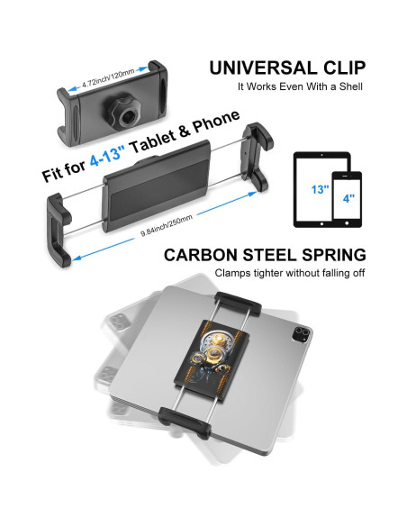 Soporte de Tableta para Pilotos Kolasels ProAviator 4-13"