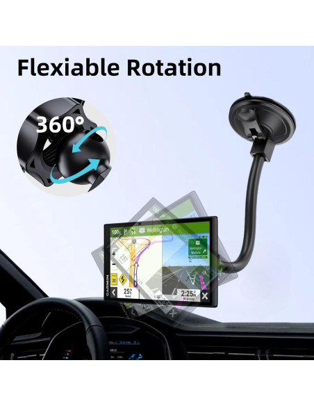 Soporte de Ventosa Epronic para Pantalla Carplay 30 cm Ajustable