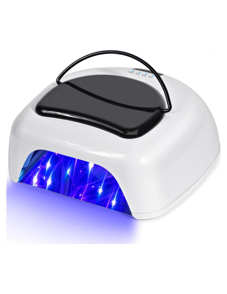 Lámpara de Uñas UV LED 96W Ludysic Inalámbrica Portátil