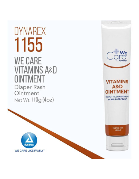 Ungüento Dynarex Vitaminas A y D 113.4 g Alivio Piel Irritada Ungüento Dynarex Vitaminas A y D 113.4 g Alivio Piel Irritada