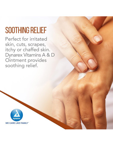 Ungüento Dynarex Vitaminas A y D 113.4 g Alivio Piel Irritada