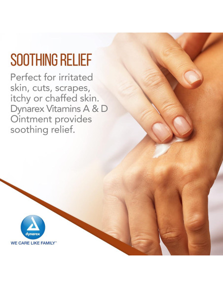 Ungüento Dynarex Vitaminas A y D 113.4 g Alivio Piel Irritada Ungüento Dynarex Vitaminas A y D 113.4 g Alivio Piel Irritada