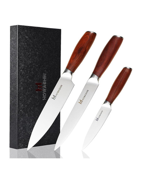 Juego de cuchillos de cocina Howashin 3 piezas acero inoxidable