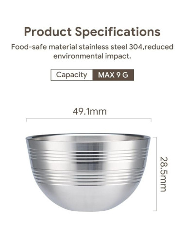 Cápsula de café reutilizable BENFUCHEN para Vertuo Next 230ml