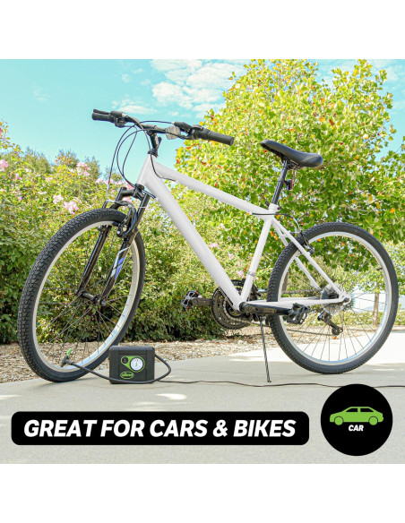 Inflador de Neumáticos Slime 40060, Compacto 12V, 10 min