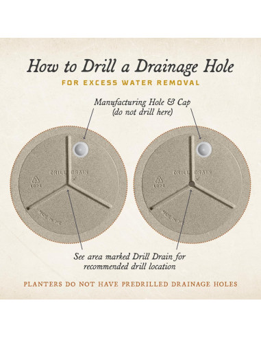 Maceta Arbora 53cm Tazón Santorini Poliresina Negra