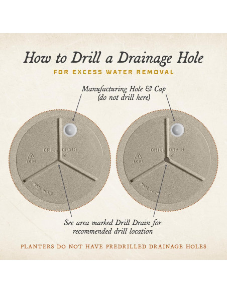 Maceta Arbora 53cm Tazón Santorini Poliresina Negra