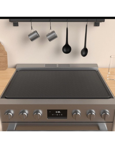 Protector de Estufa Eléctrica Iycnkok 71.12x50.8cm Silicona Negro Protector de Estufa Eléctrica Iycnkok 71.12x50.8cm Silicona Negro