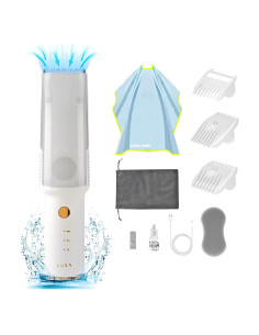 Cortadora de cabello para bebés LUSN LS-XFII con aspiradora IPX7