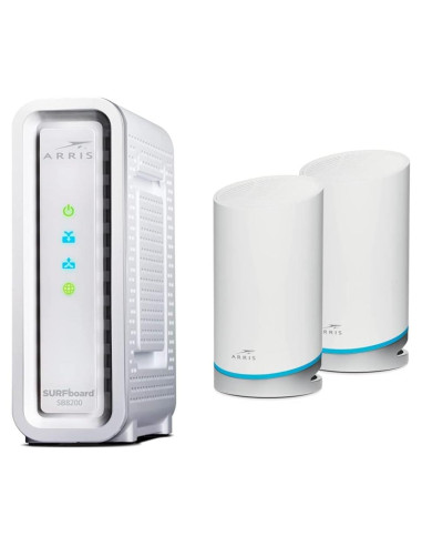 Módem ARRIS Surfboard SB8200 DOCSIS 3.1 + Router Mesh AX6600