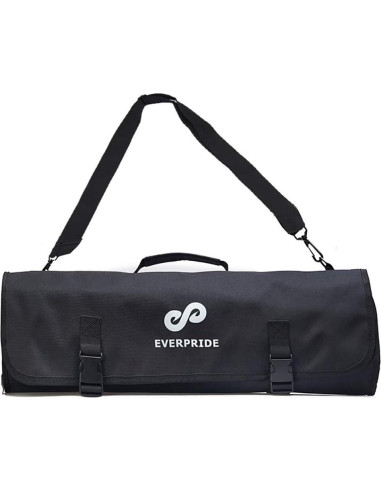 Bolsa de cuchillos para chefs EVERPRIDE negra - Sostiene 10 cuchillos