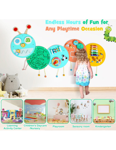 Panel de Actividad en la Pared Wednik H6 - Juguete Sensorial para Niños