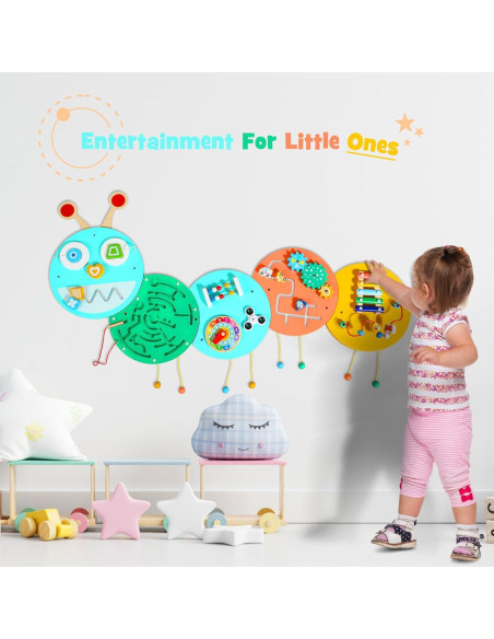 Panel de Actividad en la Pared Wednik H6 - Juguete Sensorial para Niños