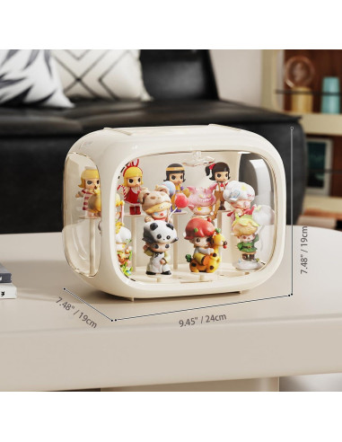 Caja de Exhibición Acrílica Transparente CGQ 24x19x16cm