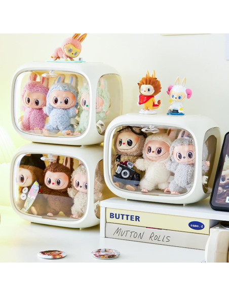 Caja de Exhibición Acrílica Transparente CGQ 24x19x16cm