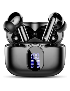 Auriculares Inalámbricos A90 Pro Bluetooth 5.4 con Micrófono