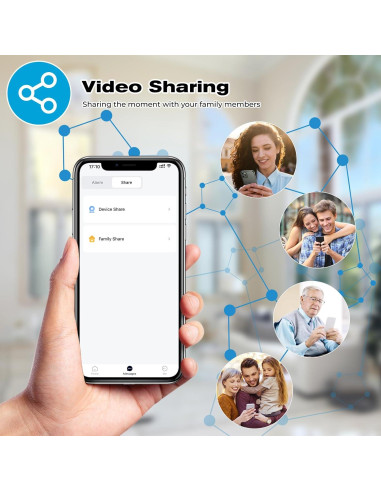 Cámara de Timbre Inalámbrica Genérico J9 2K HD con Timbre