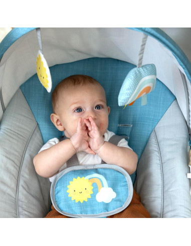 Columpio Portátil Ingenuidad Sun Valley con Dosel y Juguetes