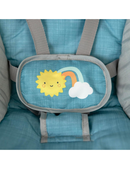 Columpio Portátil Ingenuidad Sun Valley con Dosel y Juguetes