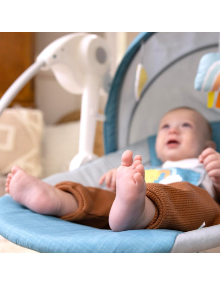 Columpio Portátil Ingenuidad Sun Valley con Dosel y Juguetes