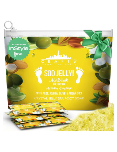 Paquete de Pedicura SOO Jelly - Remojo de Gel Hidratante Jazmín Árabes