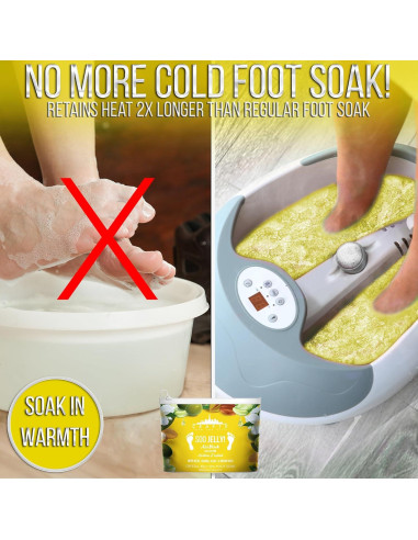 Paquete de Pedicura SOO Jelly - Remojo de Gel Hidratante Jazmín Árabes