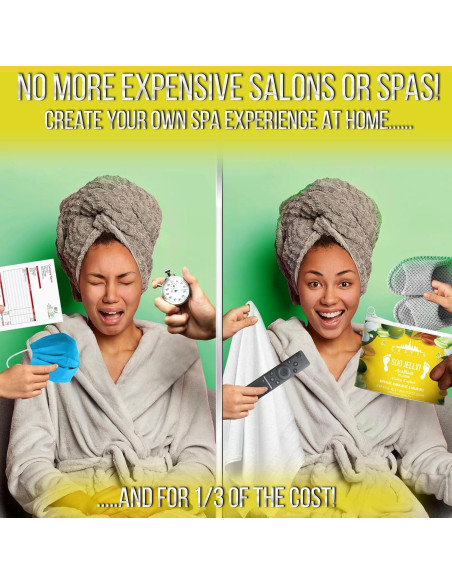 Paquete de Pedicura SOO Jelly - Remojo de Gel Hidratante Jazmín Árabes