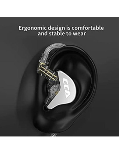 Auriculares In Ear CCA CA4 Doble Controlador Negro Sin Mic