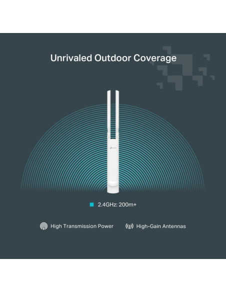 Punto de Acceso Inalámbrico TP-Link Festa F41 Exterior 300Mbps