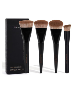 Juego de Brochas de Maquillaje MAANGE 4 Pcs Alta Calidad