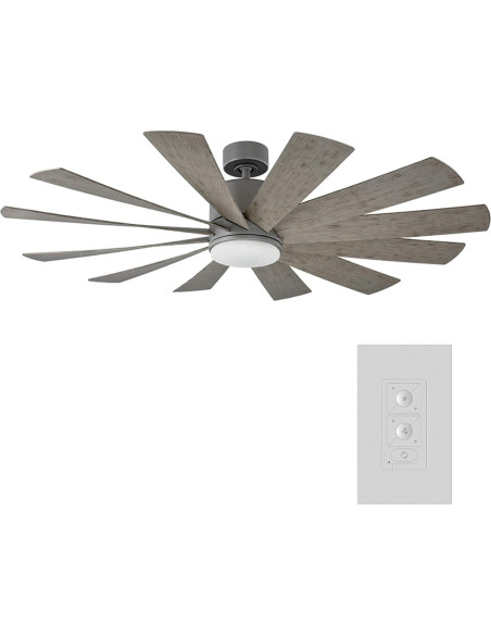 Ventilador de Techo Modern Forms FR-W1815-60L27GHWG 60" Grafito