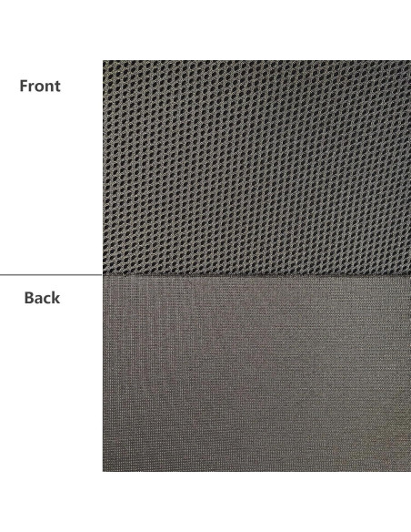 Tela de Rejilla Acústica UISKOOPW 139.7x50.8cm Negra