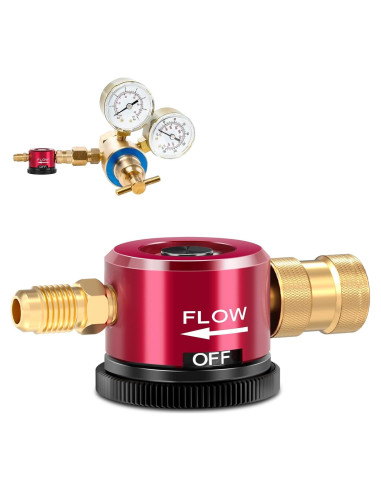 Regulador de Nitrógeno Bomis para HVAC - Purga Ajustable Metal