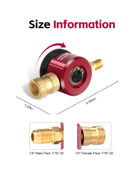 Regulador de Nitrógeno Bomis para HVAC - Purga Ajustable Metal