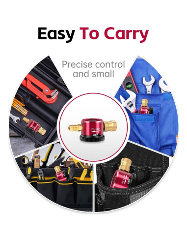 Regulador de Nitrógeno Bomis para HVAC - Purga Ajustable Metal