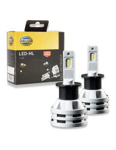 Bombillas LED Hella H3 Luz de Niebla 6500K - Paquete de 2